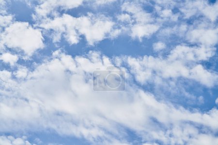 Photo for Beatiful blue sky with clouds on a sunny day - Royalty Free Image