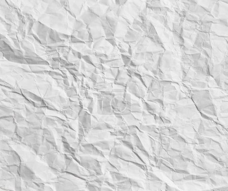 Téléchargez les photos : Papier froissé blanc texture fond - en image libre de droit