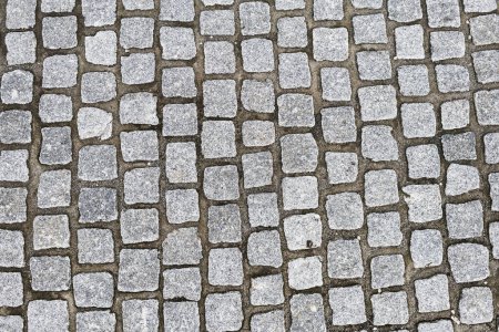 Téléchargez les photos : Texture d'un pavé de granit de galets - en image libre de droit