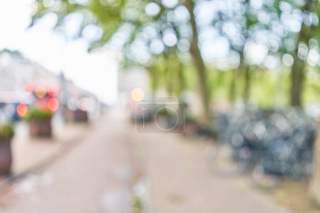 Téléchargez les photos : Blurred background of bike parking - en image libre de droit