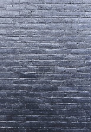 Foto de Textura de una pared de ladrillo negro - Imagen libre de derechos