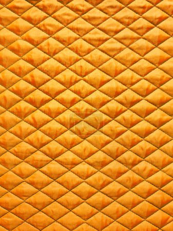 Foto de Tipo particular de tejido naranja con rombo, foto de alta resolución - Imagen libre de derechos