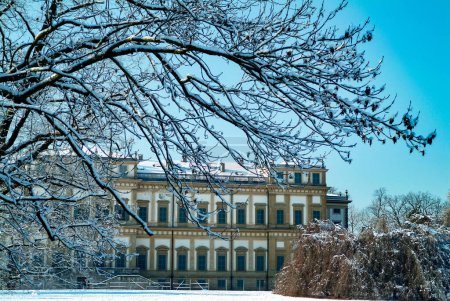 Foto de Villa reale - Monza, Italia - Palacio Real del siglo XVII - Imagen libre de derechos