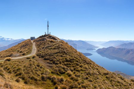 Photo for Landscape view from Roys Peak on Lake Wanaka , South Island, New Zealand - Royalty Free Image