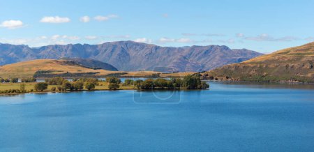 Photo for Picturesque Wanaka lake panorama, South Island, New Zealand - Royalty Free Image