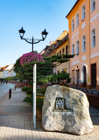 Téléchargez les photos : 2022-08-04. vieille rue à Kowary. Basse-Silésie, Pologne - en image libre de droit