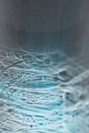 Photo for Abstract blue background. Rippled and wavy texture. Grange style magical wallpaper. - Royalty Free Image
