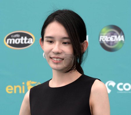 Photo for GIFFONI VALLE PIANA,ITALY - July 28,2023 : I-Hui Lee  at Giffoni Film Festival 2023 - on July 28, 2023 in Giffoni Valle Piana, Italy. - Royalty Free Image