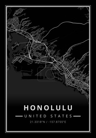 Foto de Callejero arte de Honolulu ciudad en Estados Unidos - Estados Unidos de América - América - Imagen libre de derechos