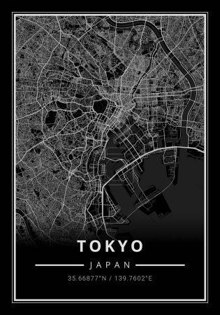 Foto de Callejero de Tokio ciudad en Japón - Imagen libre de derechos