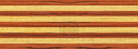 Marqueterie d'olivier et d'acajou en bois, motifs créés à partir de la combinaison de différents bois, parquet, planche à découper