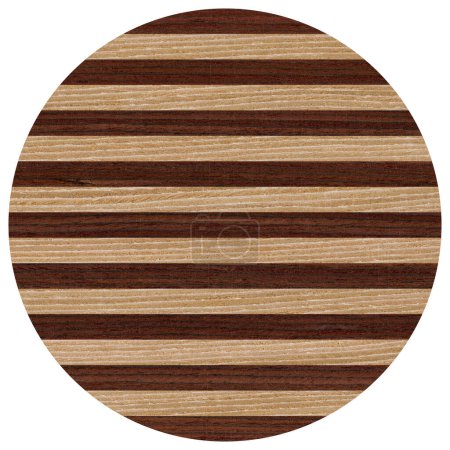 Wooden oak walnut marquetry, patterns created from the combination of different woods, wooden floor, parquet, cutting board