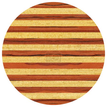 Wooden olive and mahogany marquetry, patterns created from the combination of different woods, wooden floor, parquet, cutting board