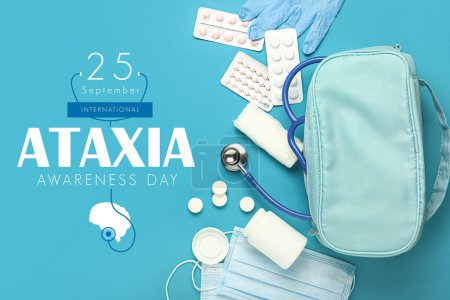 Photo for Banner for International Ataxia Awareness Day - Royalty Free Image