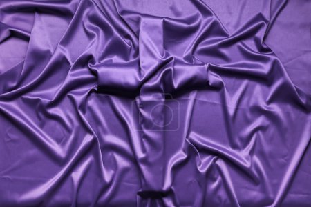 Photo for Cross under purple cloth as background. Good Friday concept - Royalty Free Image