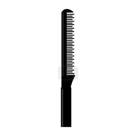 Illustration for Comb mascara brush on white background - Royalty Free Image