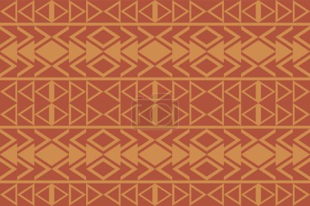 Illustration for Native American ethnic pattern for design - Royalty Free Image
