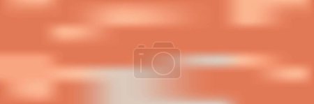 Illustration for Blurred abstract peach fuzz background - Royalty Free Image