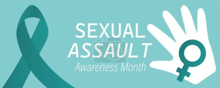 Banner para el Mes de Concientización sobre Agresión Sexual