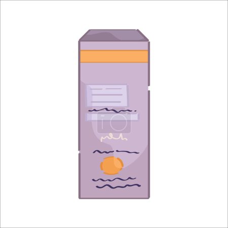 Package of base coat for manicure on white background