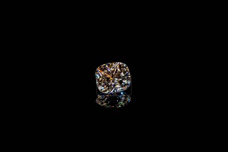 Photo for Diamond on The Black Background - Royalty Free Image