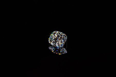 Photo for Diamond on The Black Background - Royalty Free Image