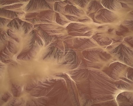 Téléchargez les photos : Paysage de Mars vu de loin - Terres arides stériles - en image libre de droit