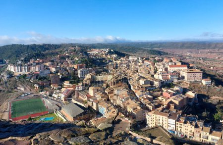 Photo for View of Cardona from the top of the castle - Royalty Free Image