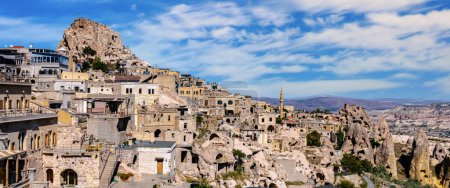 Photo for View of Uchisar Castle in Nevsehir Province in Cappadocia, Turkey. - Royalty Free Image
