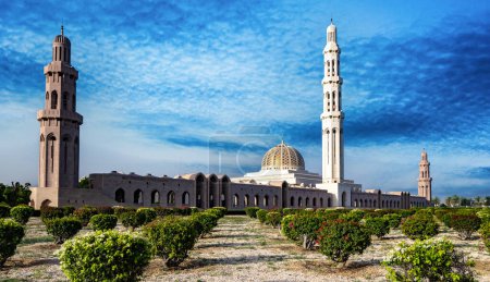 Sultan Qaboos große Moschee in Muscat, oman