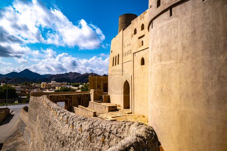 Bahla Fort in Ad Dakhiliyah Governorate, Oman, UNESCO World Heritage Site
