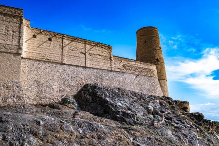 Fort Bahla dans le gouvernorat Ad Dakhiliyah, Oman, site du patrimoine mondial de l'UNESCO