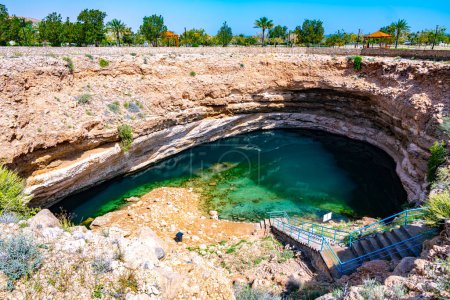 Bimmah Sinkhole, eastern Muscat Governorate in the Sultanate of Oman