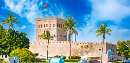 Téléchargez les photos : Le fort d'Al-Hujrah à Sohar, Oman - en image libre de droit