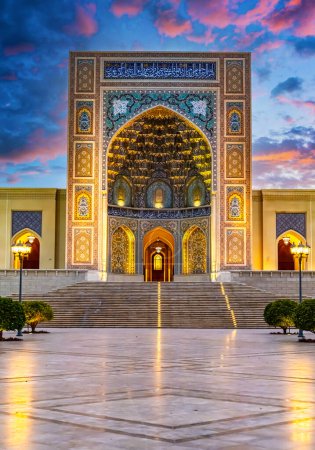 Photo for Sultan Qaboos Grand Mosque in Sohar, Oman - Royalty Free Image