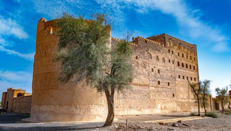 Castillo de Jabrin situado cerca de la ciudad de Bahla, Omán