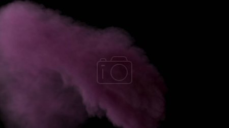 Photo for Smoke on a black background. - Royalty Free Image