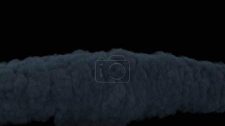 Photo for Abstract background with snow-covered water - Royalty Free Image