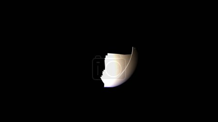Téléchargez les photos : Image d'une fracture numérique sur couleur noire - en image libre de droit