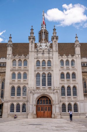 Photo for London, UK - July 19, 2023:  View of the Guildhall buildings in London. - Royalty Free Image