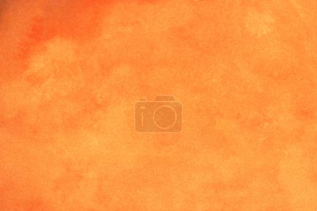 Téléchargez les photos : Abstrait orange et jaune fond de texture de papier. Illustration aquarelle. - en image libre de droit