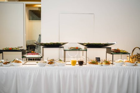 Wedding catering buffet. High quality photo