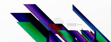 Photo for Dynamic lines background. Wallpaper for concept of AI technology, blockchain, communication, 5G, science, business and technology - Royalty Free Image