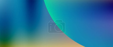 Illustration for Simple gradient abstract background for wallpaper, banner, background or landing - Royalty Free Image