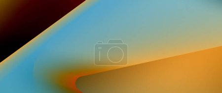 Photo for Simple gradient abstract background for wallpaper, banner, background or landing - Royalty Free Image
