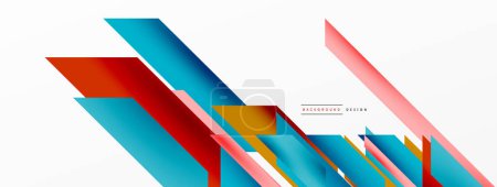 Illustration for Dynamic lines background. Wallpaper for concept of AI technology, blockchain, communication, 5G, science, business and technology - Royalty Free Image