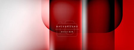 Foto de Vector abstract line background with glowing effects and shadows. Vector Illustration For Wallpaper, Banner, Background, Card, Book Illustration, landing page - Imagen libre de derechos