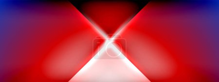 Photo for Abstract lines geometric techno background layout - Royalty Free Image