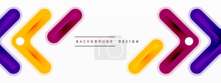 Illustration for Minimal geometric background cross line. Design for wallpaper, banner, background, landing page, wall art, invitation, prints, posters - Royalty Free Image