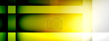 Photo for Light and shadow squares and lines abstract background - Royalty Free Image